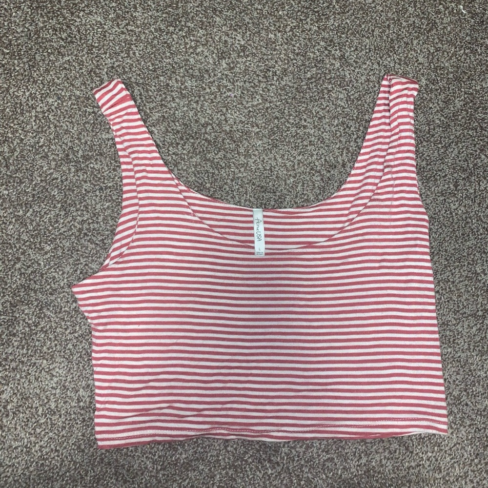 cropped tank top